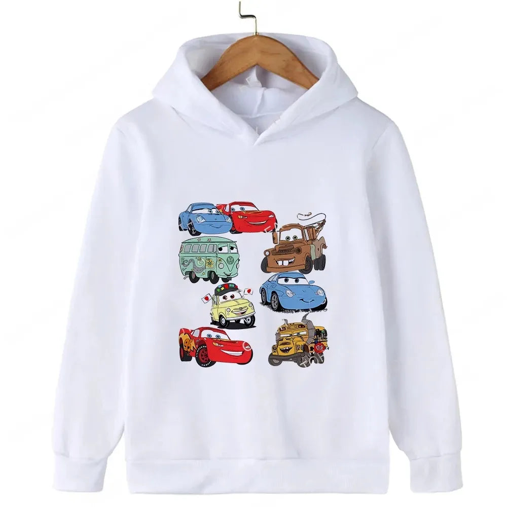 Sweat à Capuche Enfant - Personnages Cars