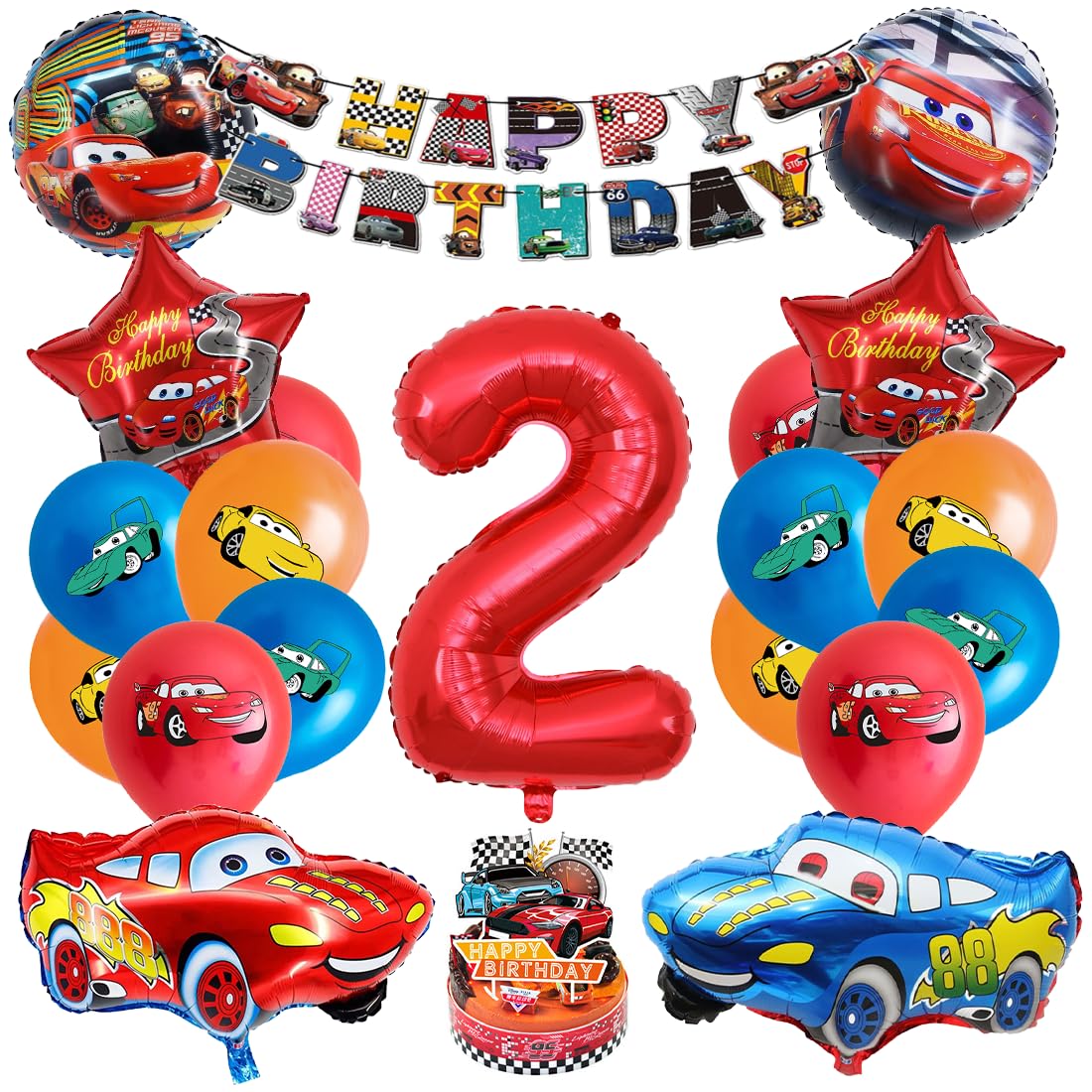 Anniversaire thème Cars : déco, gâteau et idées