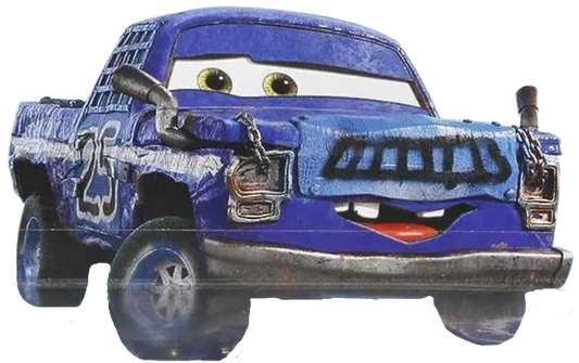 Broadside (Cars 3) : le pick-up n°25 « Flip Me Over »