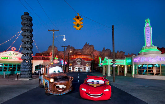 Cars Land : Radiator Springs en vrai en Californie