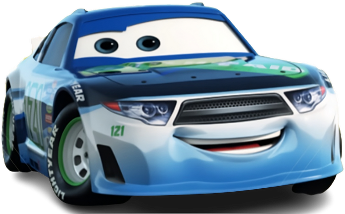 Dino Draftsky : Le coureur Clutch Aid N°121 de Cars 3