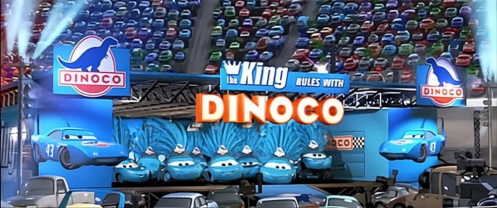 Dinoco Showgirls : l’élégance et le glamour de Cars