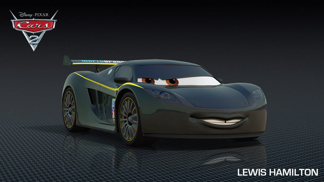Lewis Hamilton : le champion du monde dans Cars 2