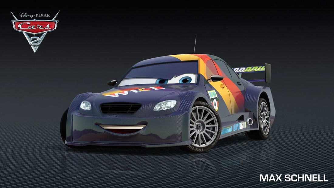Max Schnell : le pilote de course allemand de Cars 2