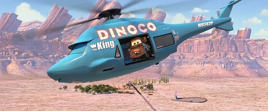Rotor Turbosky : l’hélicoptère de Dinoco dans Cars