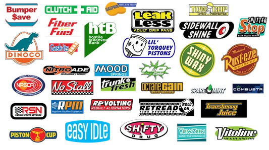 Tous les sponsors de la Piston Cup : le guide des marques (fictives) de Cars