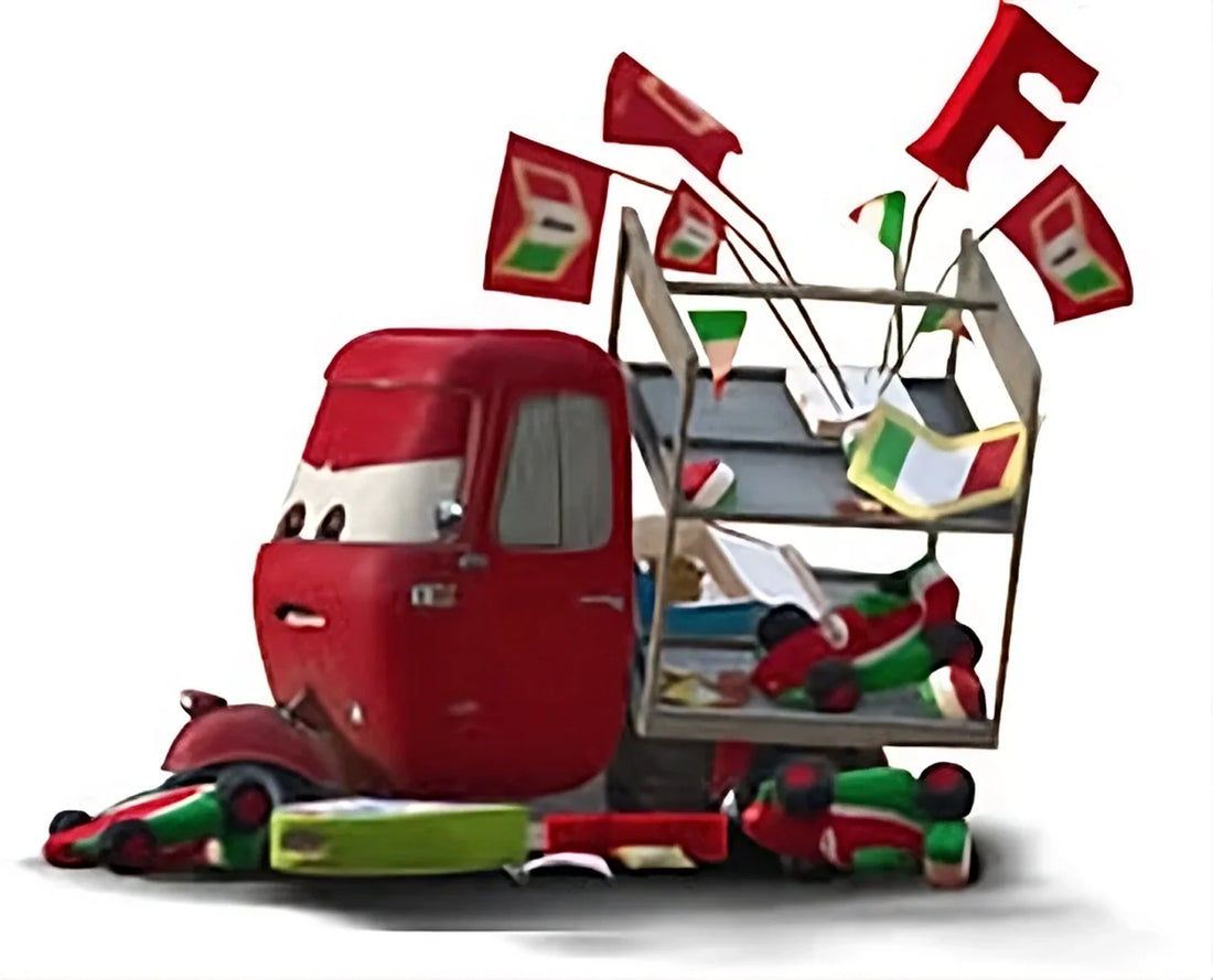 Trike Feldman : le marchand ambulant de Cars 2