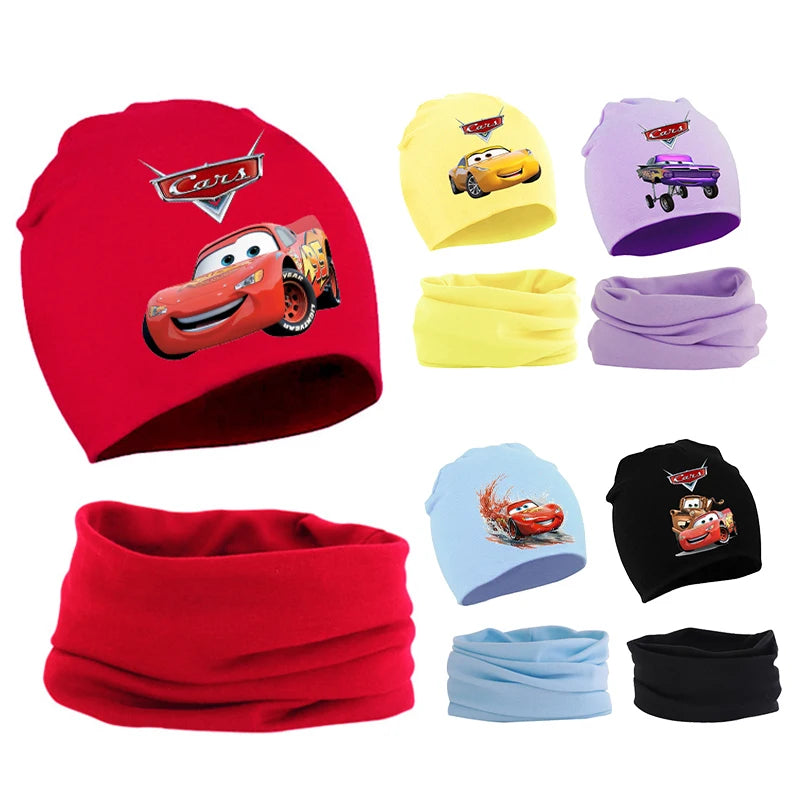 Bonnet et Echarpe Enfant Cars - Lightning McQueen