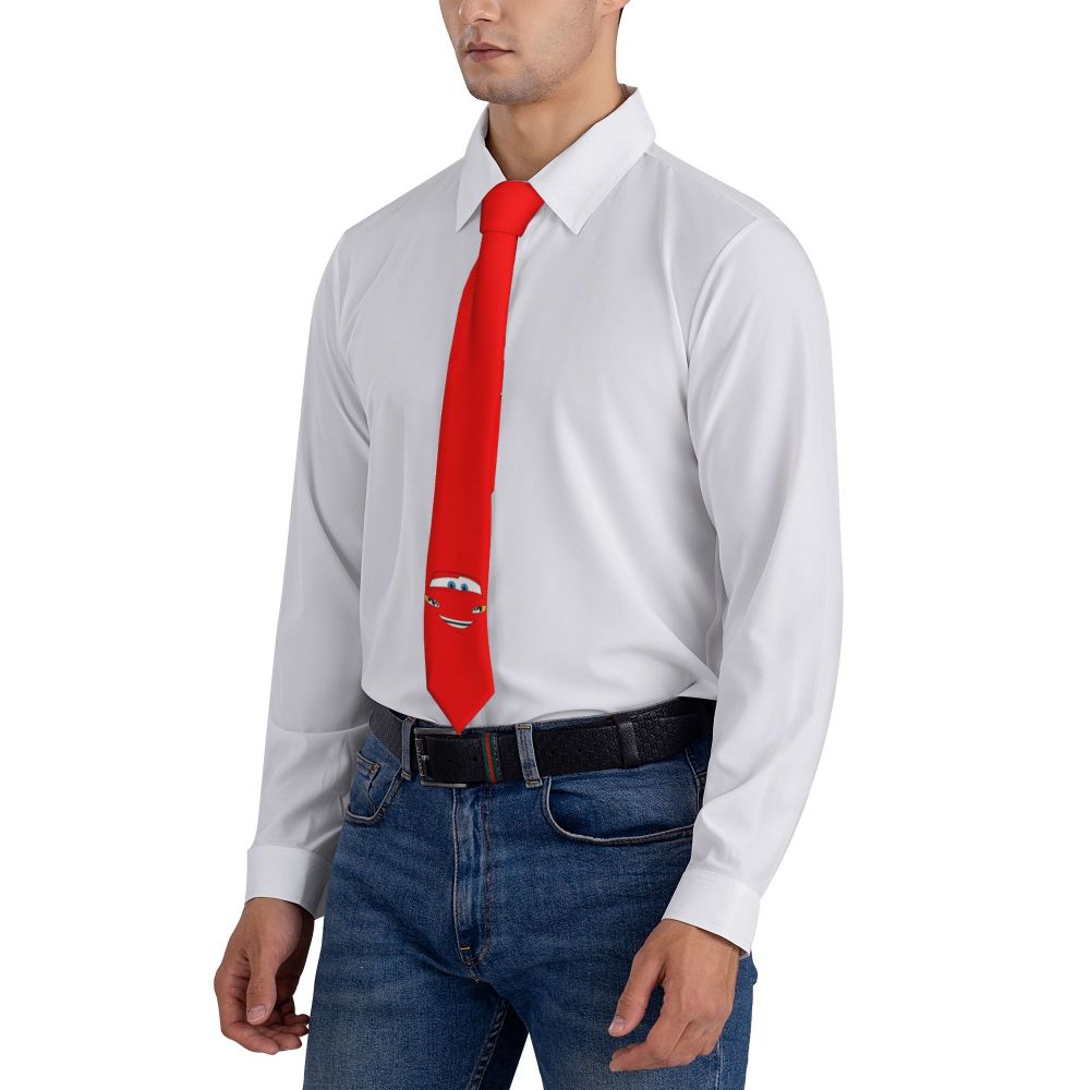 Cravate Cars Rouge - Regard de McQueen