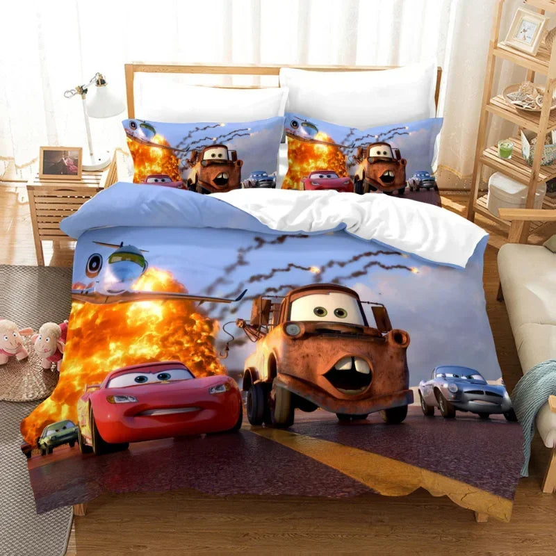 Housse de Couette Cars - McQueen & Martin Agents Secrets