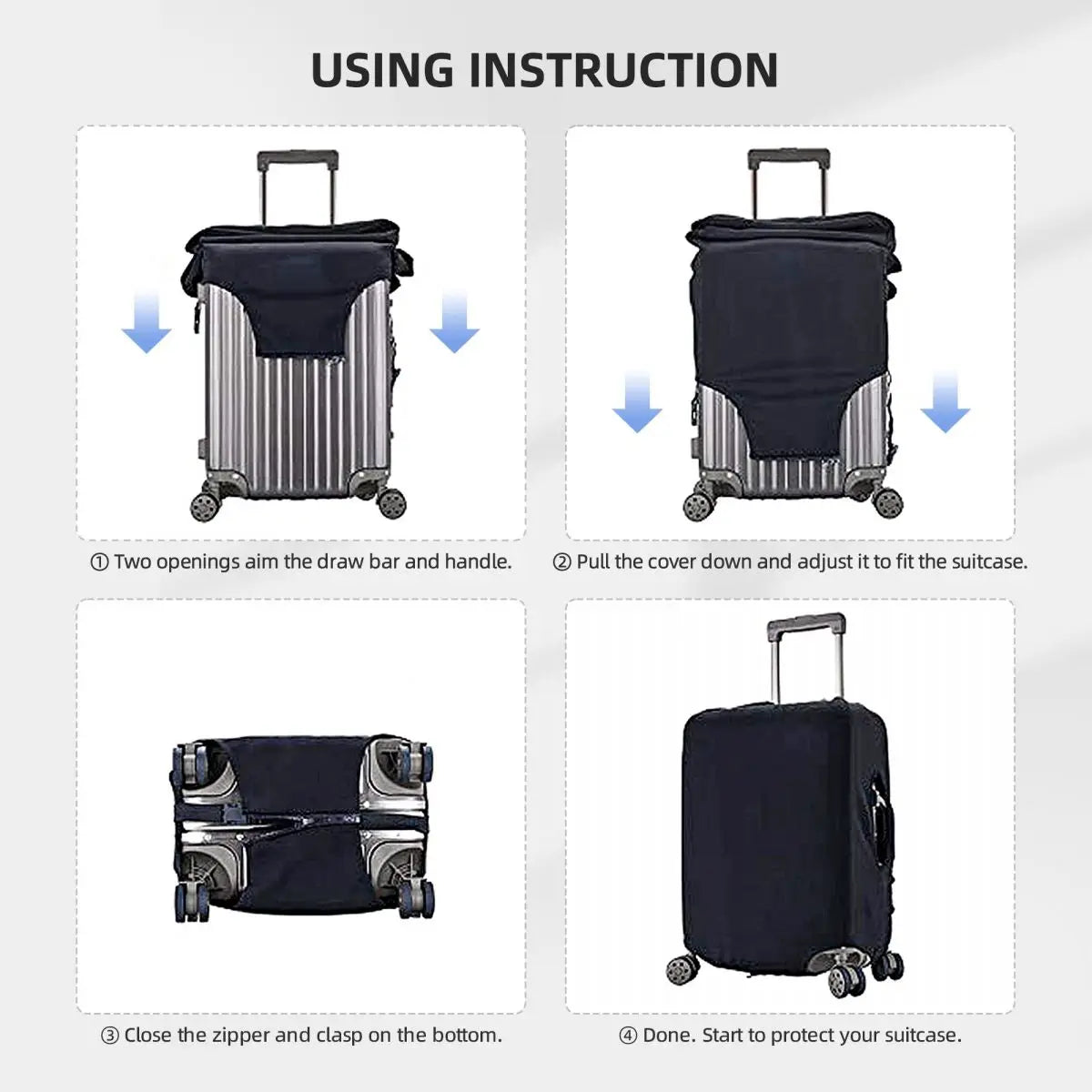 Housse de Valise McQueen avec un Aileron