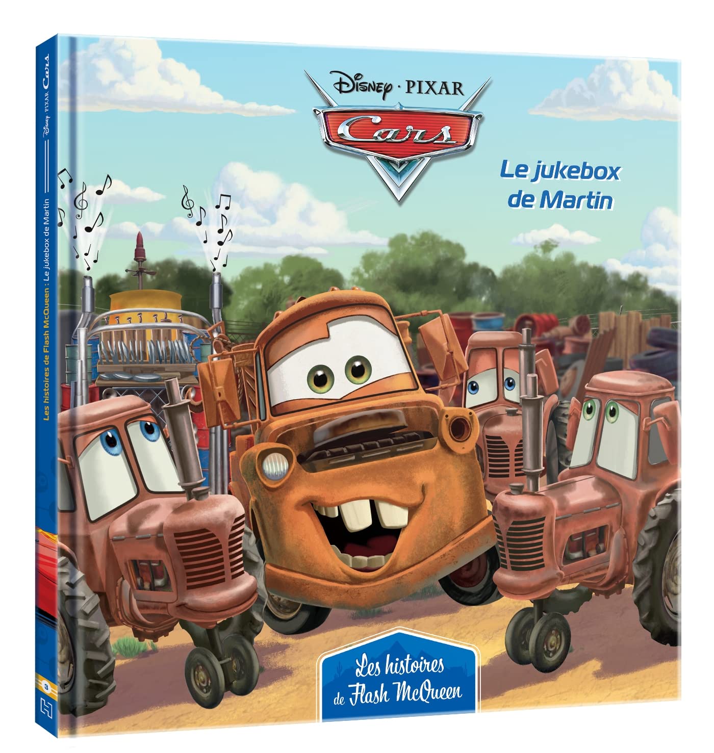 Livre Cars - Les Histoires de Flash McQueen #3 - Le jukebox de Martin
