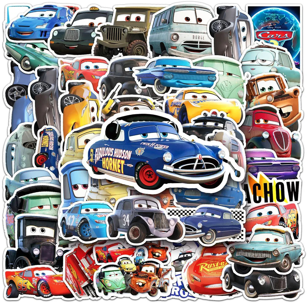 Lot D'Autocollants Cars