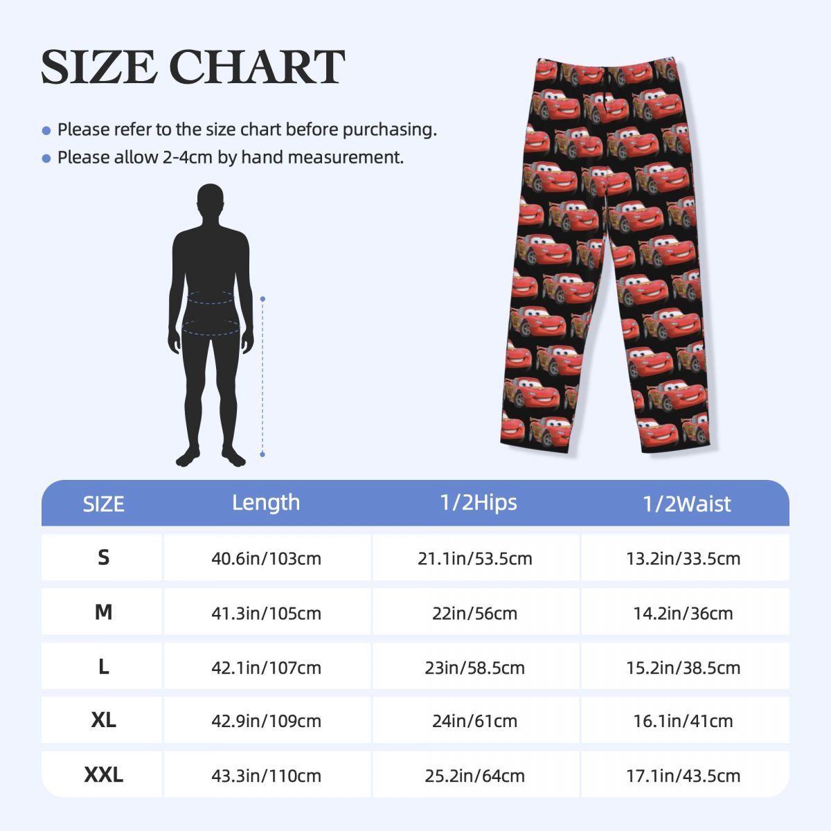 Pantalon Pyjama Homme Lightning McQueen
