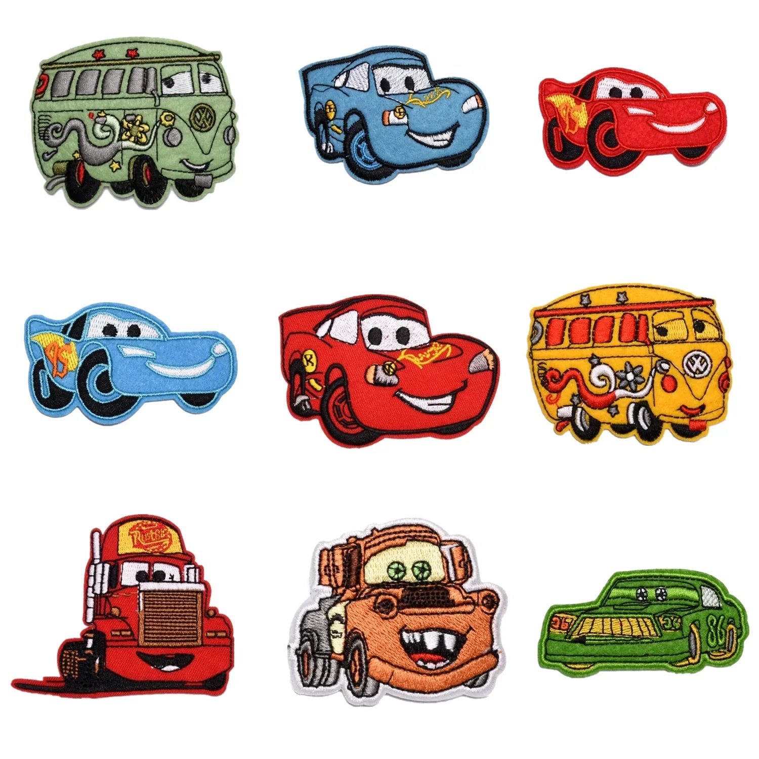 Patch Cars Van Fillmore Jaune