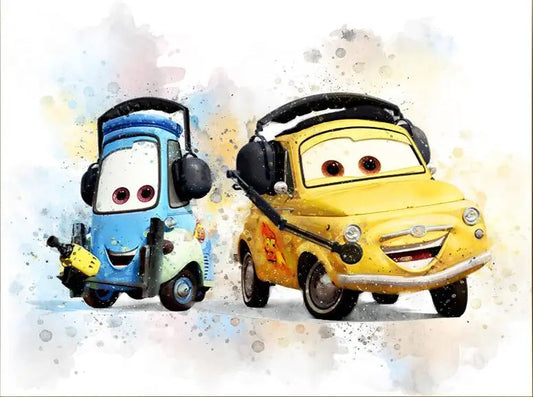Poster Cars Luigi et Guido