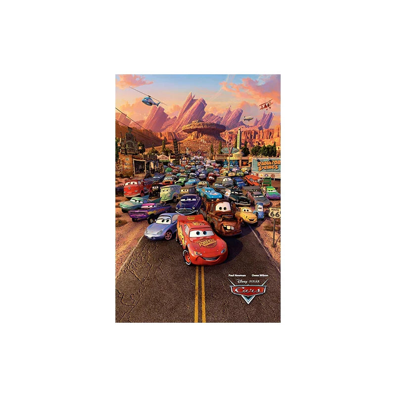 Poster Cars McQueen et ses Amis à Radiator Springs