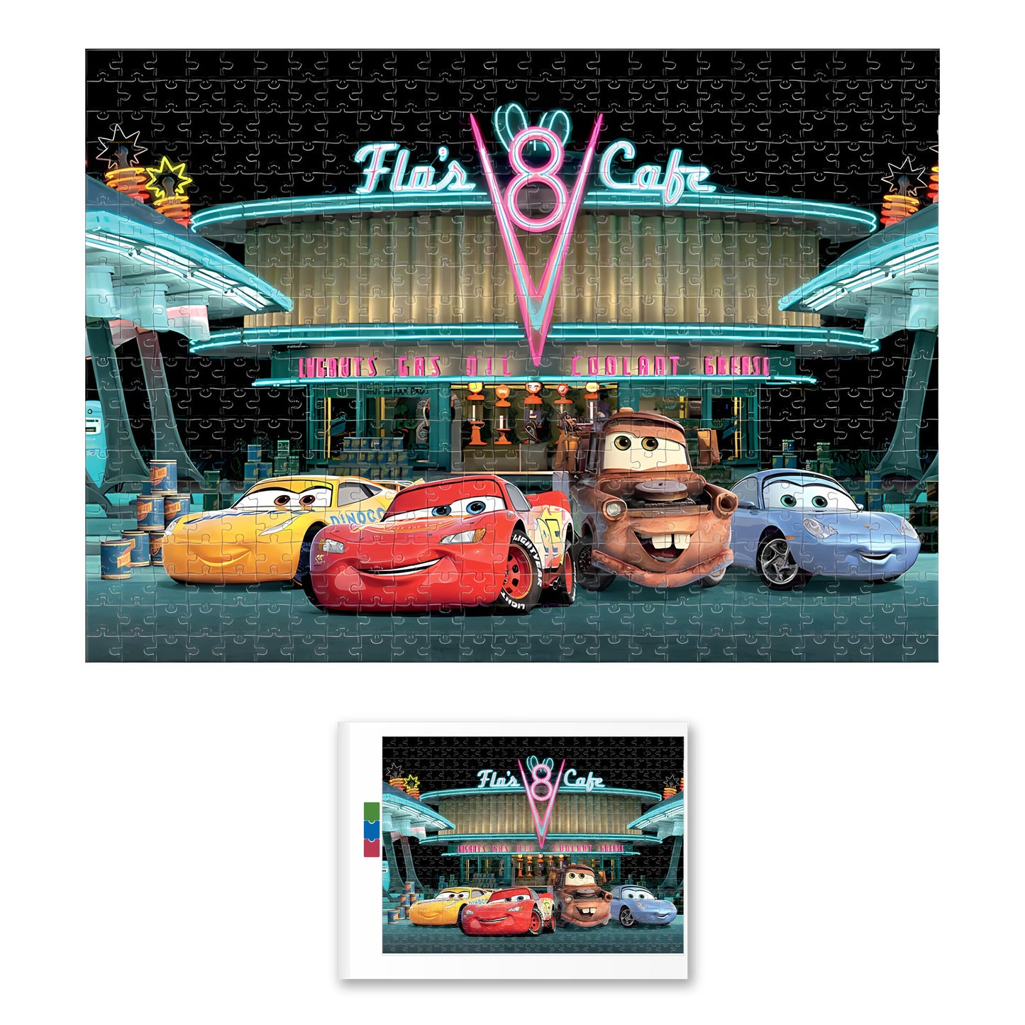 Puzzle Cars - Flo's Cafe