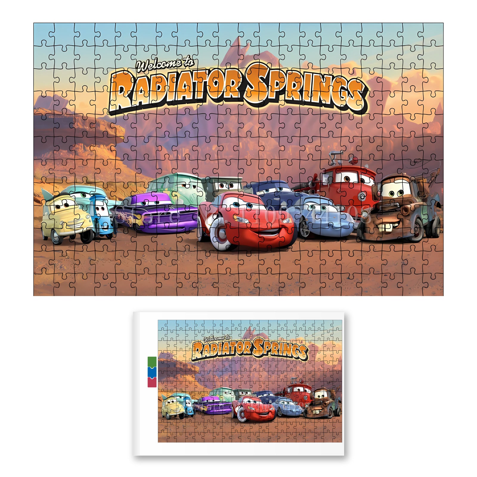 Puzzle Cars Personnages de Radiator Springs