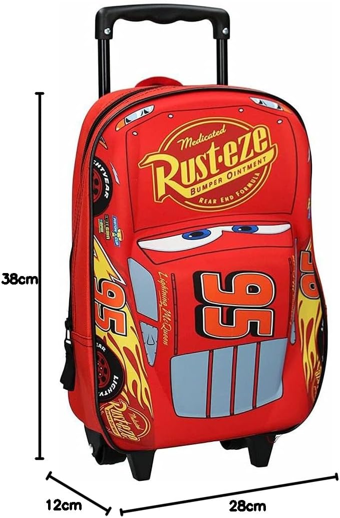 Sac à Dos à Roulettes Maternelle Cars