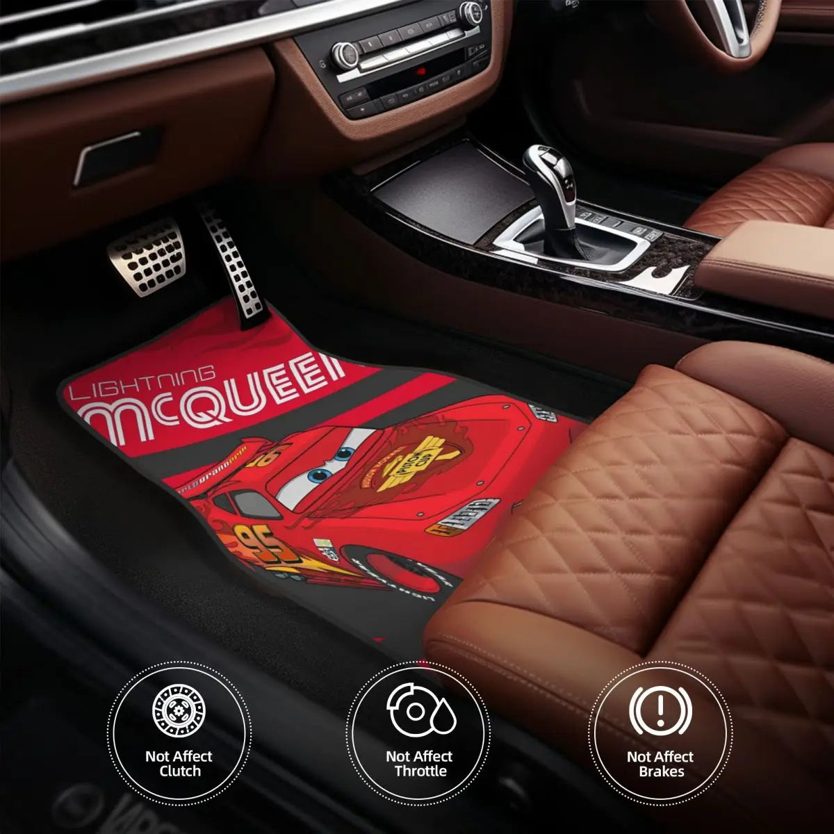 Tapis de Sol Cars pour Voiture - Regard de Sally