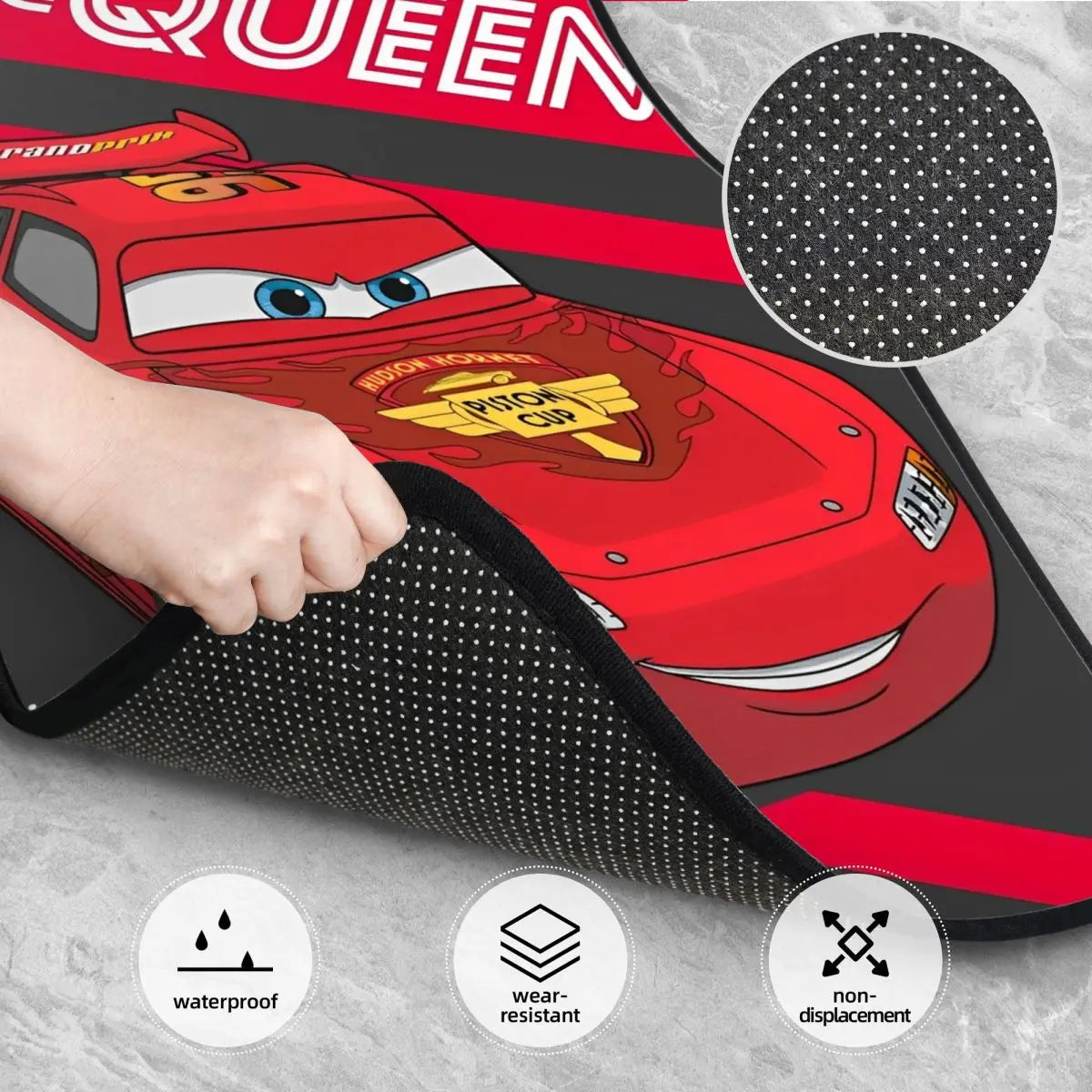 Tapis de Sol Cars pour Voiture - Rusteze