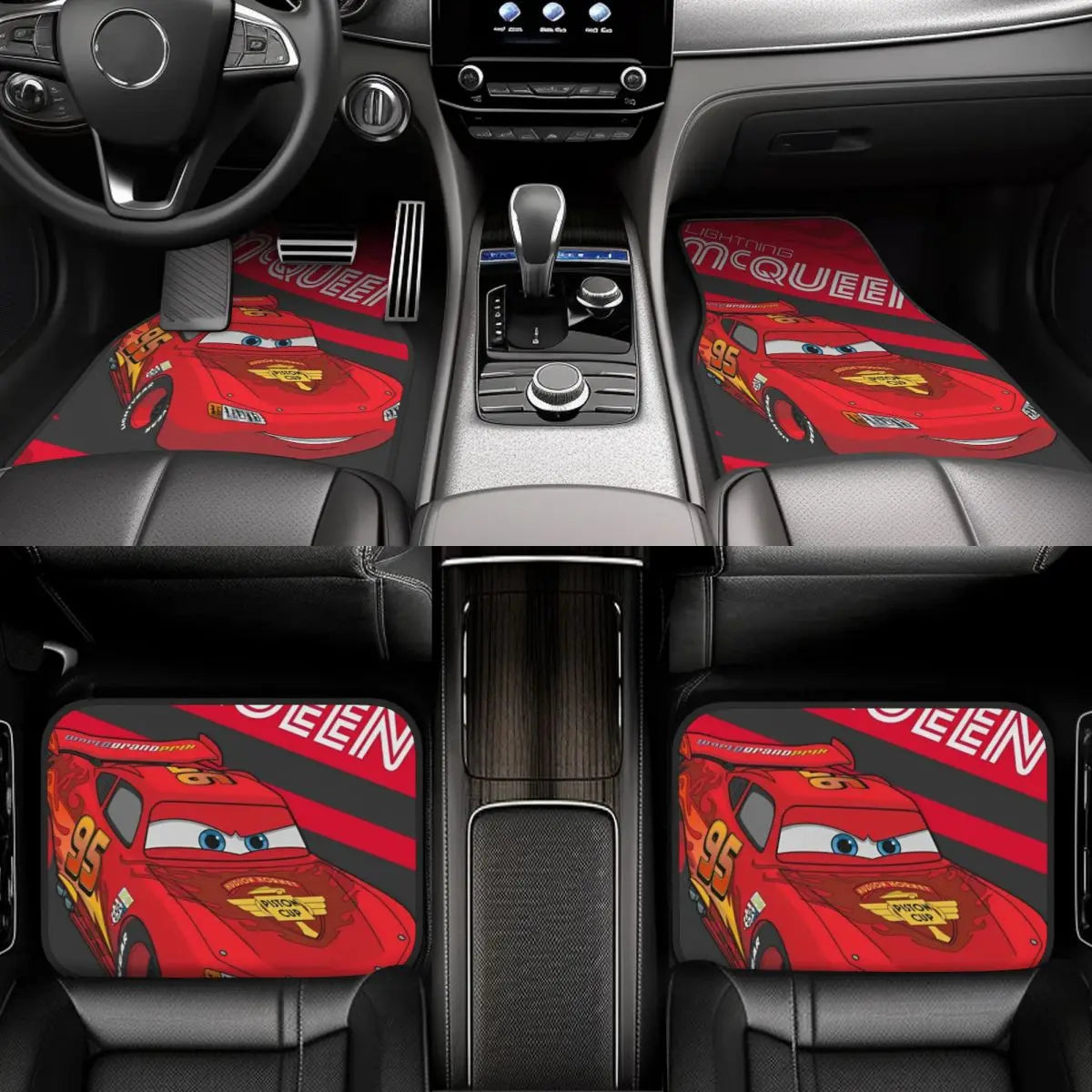 Tapis de Sol Cars pour Voiture - Rusteze
