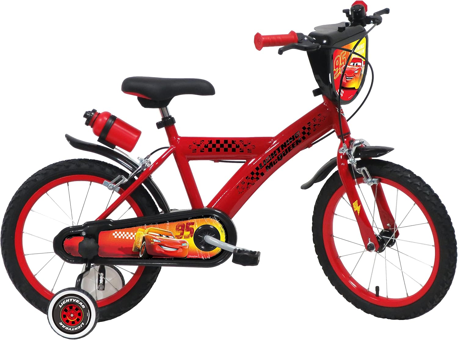 Velo Cars Flash McQueen 95 - 16 Pouces